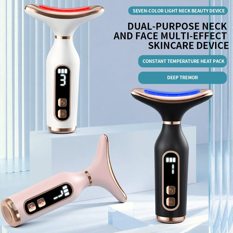 Anti-aging Facial Beauty Device For Reducing Nasolabial Folds And Neck Lines