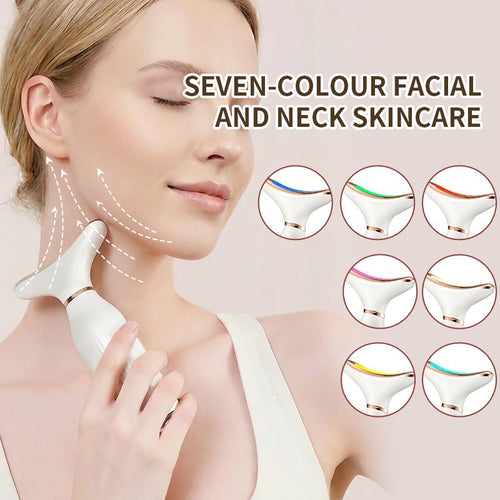 Anti-aging Facial Beauty Device For Reducing Nasolabial Folds And Neck Lines